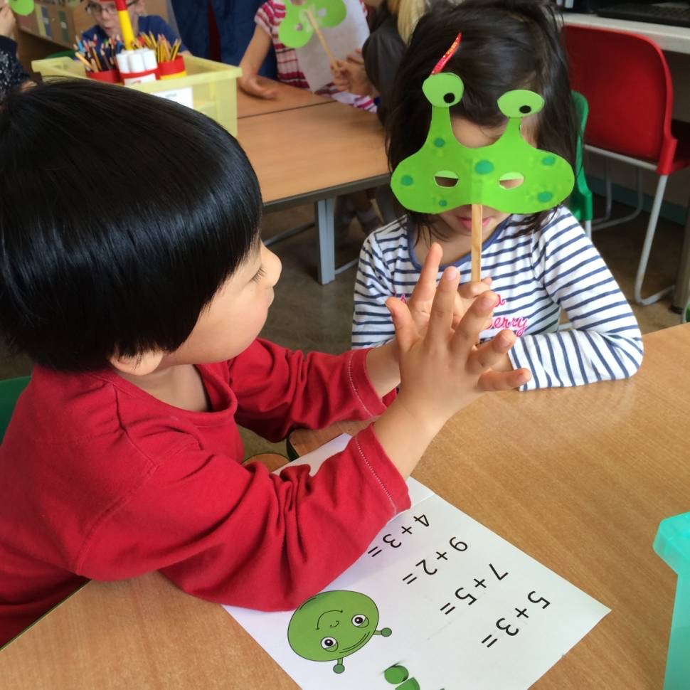 Furniture supporting Maths talk in groups